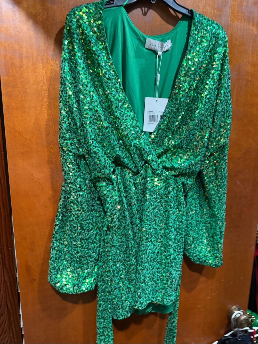 Endless Rose Bright Green Knit Top